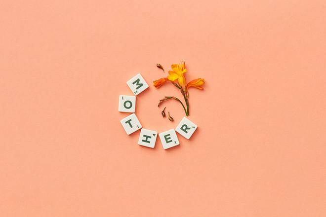 Letters & Flower